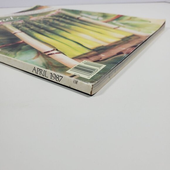 Gourmet Magazine April 1987 Asparagus Cover Vintage Cooking - Picture 11 of 16
